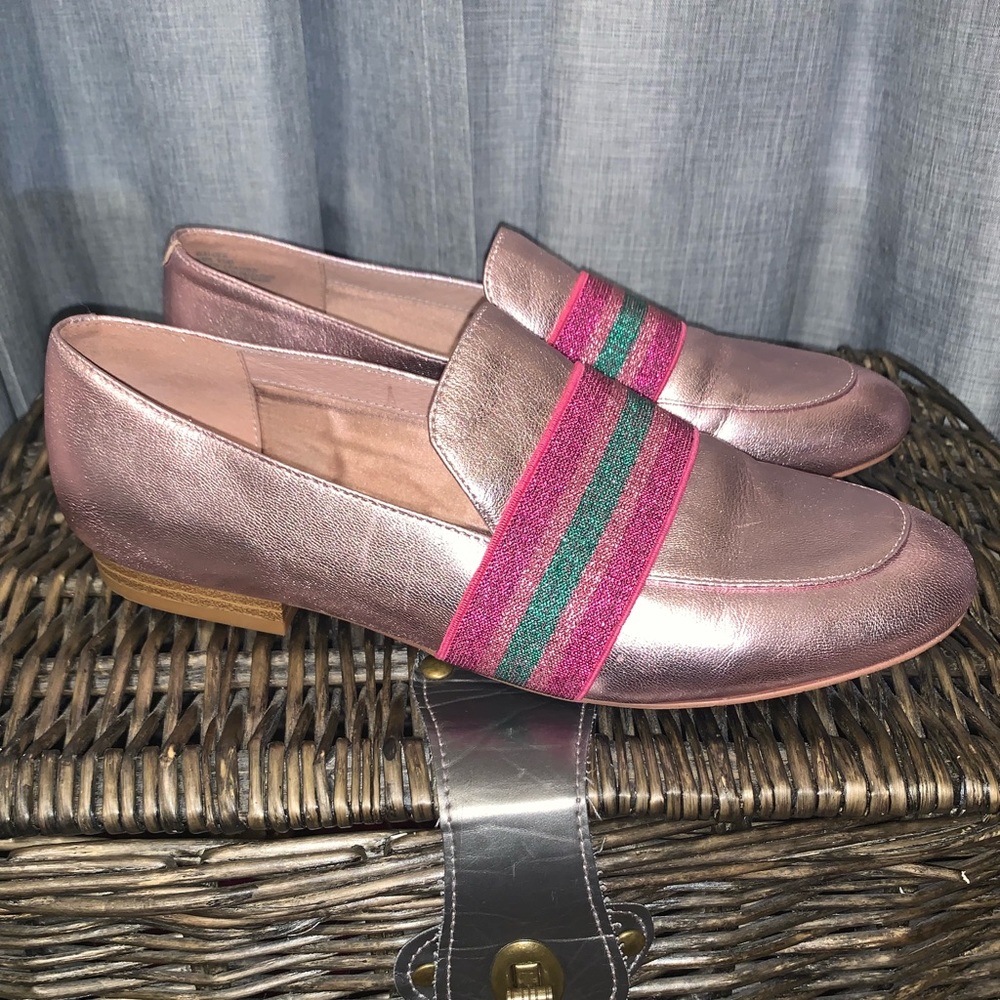 Kenneth Cole Rose Gold Loafers